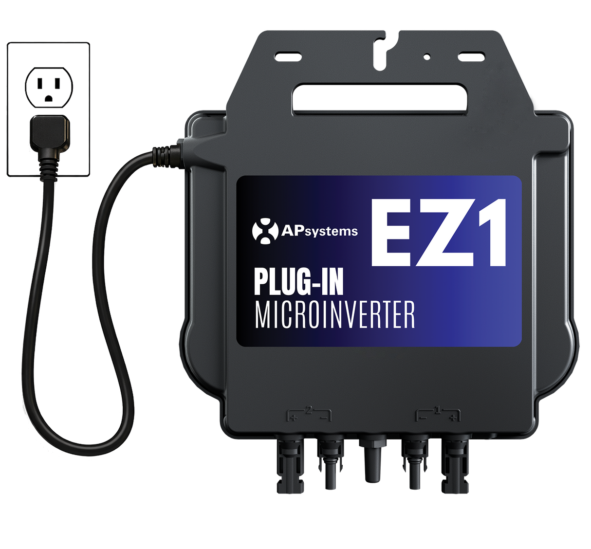 AP Systems EZ1-LV-NA 900W Balcony Solar Microinverter with Wi-Fi, Bluetooth, Dual MPPT & IP67 Protection