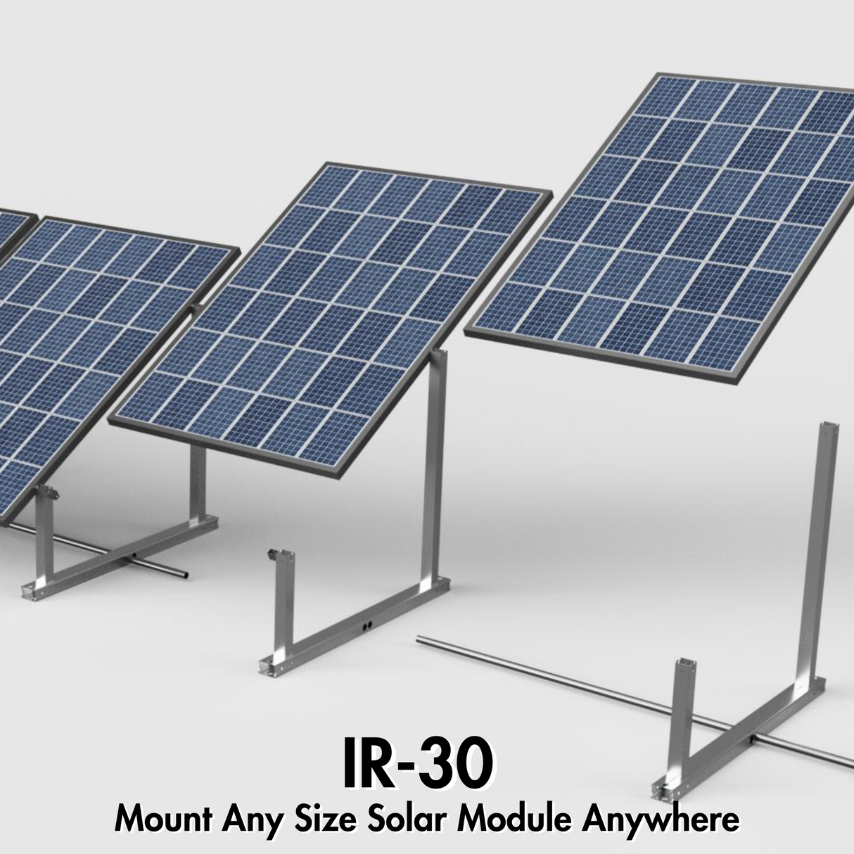 IntegraRack IR-30 Solar Panel Ground Mount Module