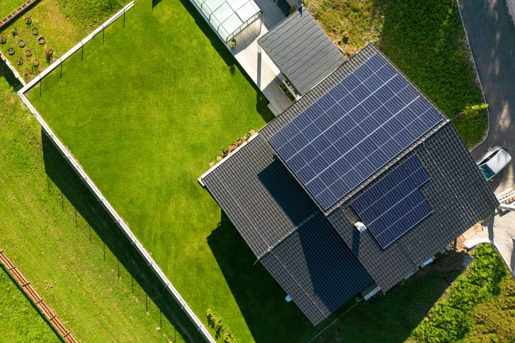 solar roof installation