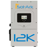 Sol-Ark 12kW Hybrid Inverter | All-In-One Solar Inverter | 13000W PV Input | 12000W Output | 48V 120/240V Split Phase | Sol-Ark 12K-2P