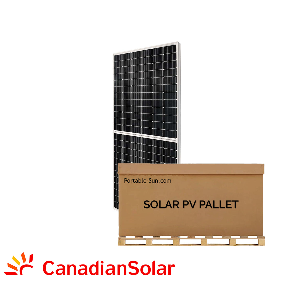 Canadian Solar 18.9kW Pallet - 540W Bifacial Solar Panels| Up to 650W Bifacial| CS6W-540MB-AG | Full Pallet (35) - 18.9kW Total