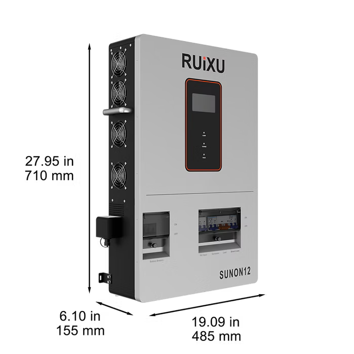 RUiXU Single/Split-Phase Off-Grid Inverter | SUNON12 | 12kW | UL1741