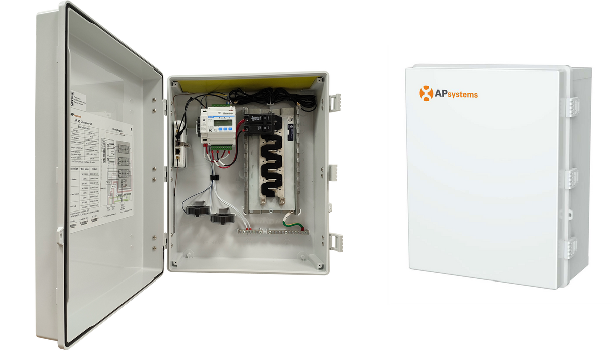AP Systems Single-Phase AC Combiner Box | Integrated ECU-R Gateway