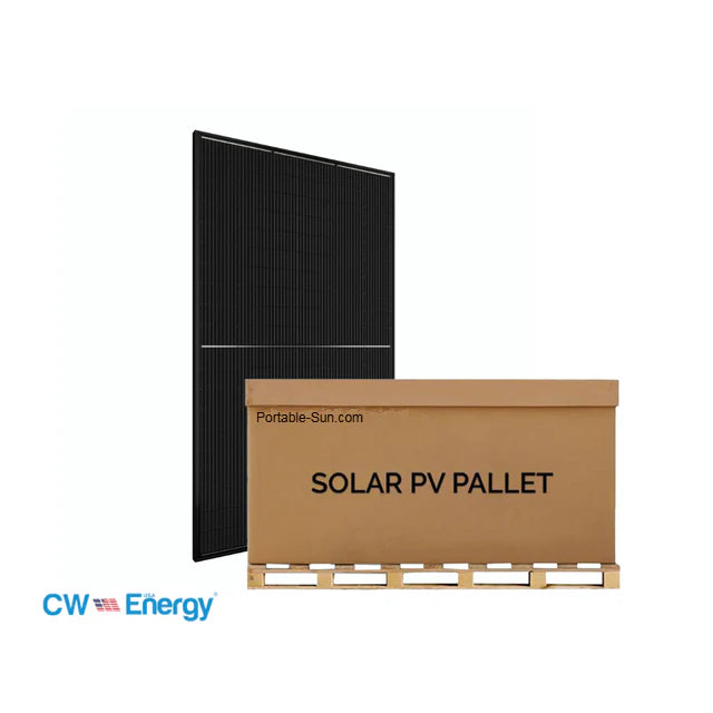 CW Energy 18.45kW Solar Panel Pallet | Bifacial PV Modules