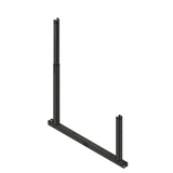IntegraRack IR-40FSAC Solar Panel Ground Mount | 15-40 Degree Angle | Black High-Strength Composite