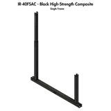 IntegraRack IR-40FSAC Solar Panel Ground Mount | 15-40 Degree Angle | Black High-Strength Composite