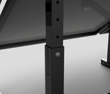 IntegraRack IR-40FSAC Solar Panel Ground Mount | 15-40 Degree Angle | Black High-Strength Composite