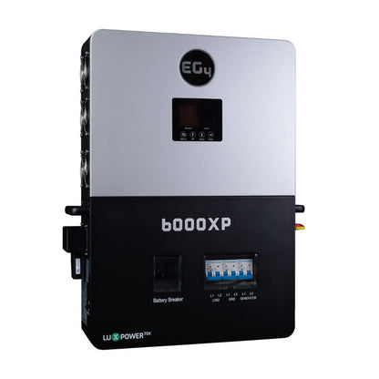 Complete Off-Grid Solar Kit EG4 6000XP | 12000W Output | 48V 120/240V Split Phase + 12800 Watts of Solar PV [KIT-E0009]
