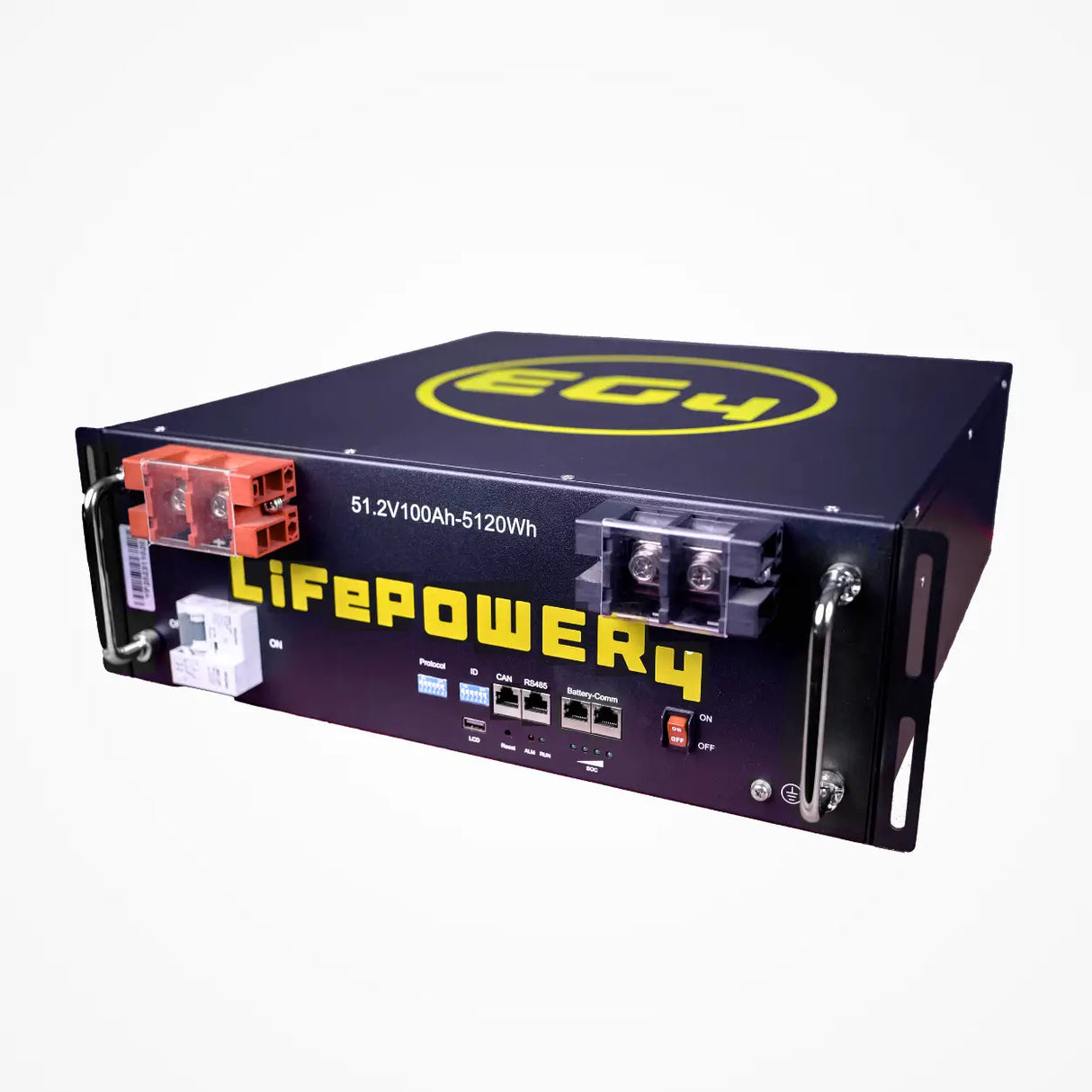 EG4-LifePower4 V2 Lithium Battery | 48V 100AH | Server Rack Battery | UL1973, UL9540A | 10-Year Warranty