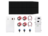 Complete Hybrid Solar Kit - Midnite Solar TheOne Hybrid Inverter | 11.4kW 120/240V Output | 48V 310AH 16.1kWh Midnite Solar AllWeather Lithium Battery | 14.4kW+ of Solar PV