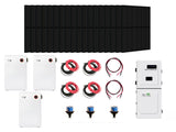 Complete Hybrid Solar Kit - Midnite Solar TheOne Hybrid Inverter | 11.4kW 120/240V Output | 48V 310AH 16.1kWh Midnite Solar AllWeather Lithium Battery | 14.4kW+ of Solar PV