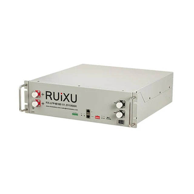 RUIXU Battery | Server Rack 3U Battery | RX-LFP48100 | UL1973 Certified | UL9540 Pending