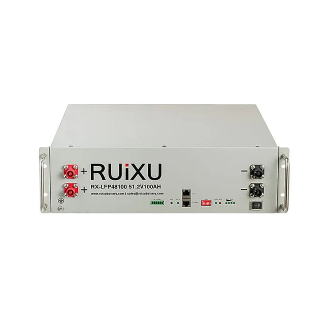 RUIXU Battery | Server Rack 3U Battery | RX-LFP48100 | UL1973 Certified | UL9540 Pending