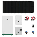 Tigo High Voltage Solar + Battery Bundle | Tigo EI 11.4kW Inverter | 200A Automatic Transfer Switch | 10kWh or More Energy Storage | 10kW+ Solar PV