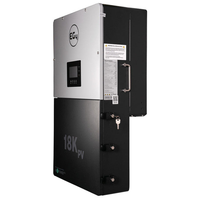 EG4 18KPV Hybrid Inverter | All-In-One Solar Inverter | 18000W PV Input | 12000W Output | 48V 120/240V Split Phase | EG4 18KPV-12LV