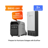 EcoFlow DELTA Pro 3 paired with Smart Home Panel 2 for whole-home backup integration.