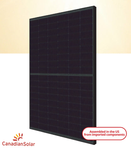 Canadian Solar 450W TOPCon Solar Panel (Black) | CS6.1-54TM-450H AMERICAN MADE