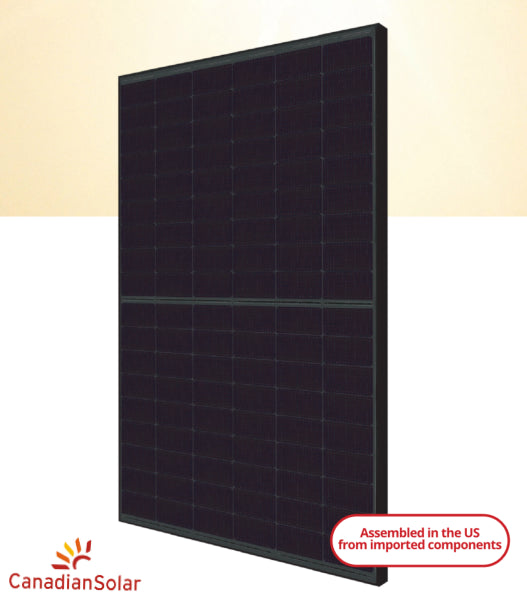 Canadian Solar 450W TOPCon Solar Panel (Black) | CS6.1-54TM-450H AMERICAN MADE